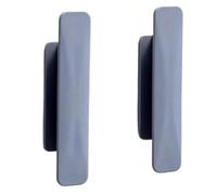 HJQFVASQ Maniglie autoadesive for finestre e mobili in 2 pezzi, adatte for superfici in vetro, piastrelle e legno Maniglie for cassetti Maniglie for porte(Coffee)