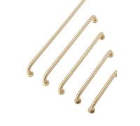 HJQFVASQ Maniglie for cassetti for armadietti in ottone in stile francese, produttore di maniglie for decorazioni di superficie moderne e minimaliste(6668.28-Chrome)