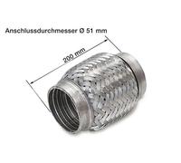 HJS 83 00 8515 Flessibile, Impianto gas scarico