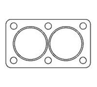 HJS 83 11 1128 Guarnizione Tubo di Scarico per VW Golf I 17 155 53B