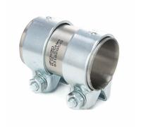 HJS 83 12 2858 Fascetta scarico Doppio collare Ø50mm per VW Polo Hatchback