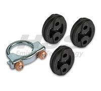 HJS Kit montaggio Imp. gas scarico 82 15 9010 per MAZDA 121 III (JASM, JBSM)