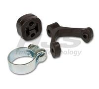 HJS Kit montaggio silenziatore Kit di montaggio silenziatore 82 11 9177 per VW