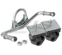 HJS Supporto Silenziatore 82 22 4334 Anteriore per OPEL Crossland X (P17)