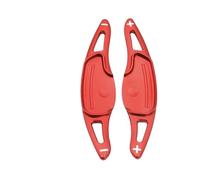 HJTEDHE Auto Volante Del Cambio Paddle Esteso Per Hyundai Per Kona SX2 N-line EV Elettrico HEV Ibrido 2024 2025 Volante Gear Estendere Shifter Paddles(Red)