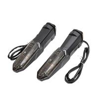 HJTEDHE Indicatori di Direzione Per La Luce Di Svolta Della Motocicletta Per N-ja ZX-25R ZX-10RR(Smoke)