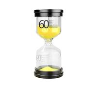HJtRTDF Clessidra， 1/3/5/10/15/20/30/45/60 Minuti Orologio da Sabbia Clessidra Cuoco Regalo Timer for(60 Minues)