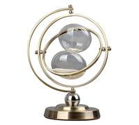 HJtRTDF Clessidra， Clessidra a Forma di Globo, Timer da 15/30 Minuti for Giochi in ecorazione for Ufficio, Assistente for la Gestione del Tempo(30 Minutes)