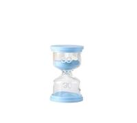 HJtRTDF Clessidra， Clessidra Timer Decorazione Domestica Timing Desktop Adatto for Mini Ornamenti Regali con Orologio a Sabbia(Blue,15min)
