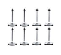 HJtRTDF piedini per mobili, 8 pezzi, piedini di livellamento for carichi pesanti, diametro base 2,4 pollici, con dado, dimensione filettatura M16 * 50mm