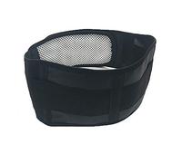 HJtRTDF sostegno per la schiena， Tutore lombare Cintura di supporto for la schiena con, regolabile, terapia magnetica autoriscaldante in tormalina, massaggio(S)