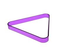 HJtRTDF triangolo da biliardo， Il supporto triangolare for tavolo da biliardo/biliardo in plastica 8 palle fornisce un'aggiunta for le alla tua sala giochi(Purple)