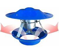 HJtRTDF ventilatore per stufa a legna, Evacuatore di camino, ventilatore scarico del, tiraggio(50 Watts 3 Leaves)