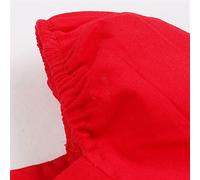 HJUGHPN Abito da donna patchwork, con lacci, in cotone rock and roll, delicato sulla pelle (4XL)