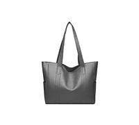 HJUGHPN Borsa a tracolla da donna, grande capacità, borsa a tracolla in pelle alta, borse a tracolla da donna (grigio)