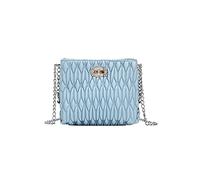 HJUGHPN Borsa a tracolla da donna in pelle PU estiva borsa a tracolla da donna borsa a tracolla da donna con catena Hasp (blu)