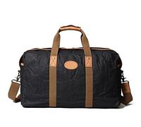 HJUGHPN Borsa da palestra da donna Borsa a tracolla in tela stile militare Borse da viaggio da uomo in tela cerata Borse da viaggio sportive da uomo di grandi dimensioni vintage impermeabili(Schwarz)