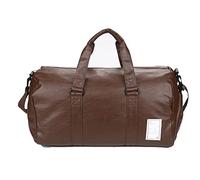 HJUGHPN Borsa da palestra da donna Borsa da palestra Borse sportive in pelle Borse asciutte e bagnate Uomo Training per scarpe Fitness Yoga Bagagli da viaggio Borsa a tracolla Sac De Sport XA512WD(Bro
