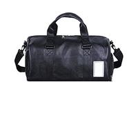 HJUGHPN Borsa da palestra da donna Borsa da palestra Borse sportive in pelle Borse asciutte e bagnate Uomo Training per scarpe Fitness Yoga Bagagli da viaggio Borsa a tracolla Sac De Sport XA512WD(Sch