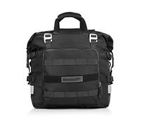 HJUGHPN Borsa da palestra da donna Borsa da sella per moto a sgancio rapido Borsa interna impermeabile Portapacchi per bagagli di grande capacità Borsa per casco da moto(Schwarz)