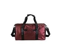 HJUGHPN Borsa da palestra da donna Borse sportive da palestra uomo impermeabile oxford borsa grande viaggio bagagli borsa da viaggio per le donne borsa sportiva con scomparto scarpa(Rouge)