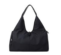 HJUGHPN Borsa da palestra da donna Cosyde Yoga Mat Bag Palestra Borse Fitness Per Le Donne Degli Uomini di Formazione Sac De Sport Viaggi Gymtas Nylon Sport All'aria Aperta Tas Sporttas(Schwarz)