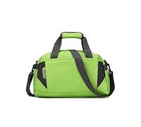 HJUGHPN Borsa da palestra da donna Moda uomo donna formazione palestra borsa in nylon ultraleggero viaggio borse sportive per fitness yoga borsa a corto bagaglio bagaglio(Green,Medium)