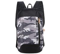 HJUGHPN Borsa da palestra da donna Sport all'aria aperta Borsa da alpinismo da viaggio impermeabile leggera mimetica Cintura regolabile con cerniera Campeggio