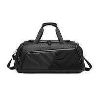 HJUGHPN Borsa da viaggio Multi-function large capacity to receive travel backpack backpack male one shoulder aslant handbag dry wet depart duffel bag