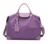 HJUGHPN Borsa da viaggio Short-Distance Women Travel Ladies Handbag Sports Pack Multifunctional Luggage Shoulder Gym Bags(Purple)