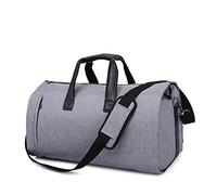 HJUGHPN Borsa da viaggio Suit Bag Business Travel Foldable Waterproof Oxford Cloth Portable Travel Bag Travel Storage Bag(Dark Grey)