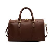 HJUGHPN Borsa da viaggio Women Bags Large Capacity Travel Bag Sports Gym Bag Outdoor Shoulder Crossbody Bag Weekend Duffle Bag Female Handbag and Purse(Brown)