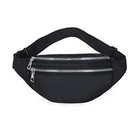 HJUGHPN Borsa sul petto da donna Fanny Pack Women Fashion Waist Pack Casual Crossbody Chest Bags Unisex Hip Bum Bag Travel WaterProof Belt Bag Sport Purse Pocket