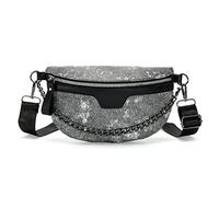 HJUGHPN Borsa sul petto da donna Female Ethnic Style Waist Bag with Adjustable Strap Variegated Color Fanny Pack with Fringe