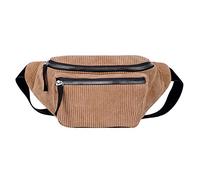 HJUGHPN Borsa sul petto da donna Women Plaid Waist Bag Belt Bags Designer Crossbody Chest Bag Ladies Hip Purse