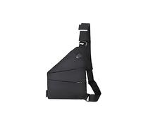 HJUGHPN Borsa sul petto da uomo Borsa da uomo Casual Casual Bag Bicycle Bag per uomo Spalla Borsa Holster Phone Pack Phone Cycling Sports Personal Pocket Bag(Schwarz)