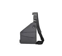 HJUGHPN Borsa sul petto da uomo Borsa da uomo Casual Casual Bag Bicycle Bag per uomo Spalla Borsa Holster Phone Pack Phone Cycling Sports Personal Pocket Bag(Grey)