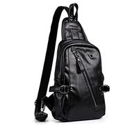 HJUGHPN Borsa sul petto da uomo Outdoor Leisure Waist Bag Wearable Mountaineering Bag Waterproof