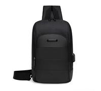 HJUGHPN Borsa sul petto da uomo Waterproof Men's Waist Bag Chest Bag Outdoor Sports Cross Bag Leisure Travel Men's Belt Bag Hip Waist Bag(A)