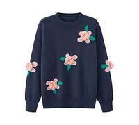 HJUGHPN Maglione da donna maglione Ins morbido caldo donne maglioni tutti partita solido maglia top signore