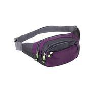 HJUGHPN Marsupio Borsa for la vita multifunzionale degli sport all'aperto degli uomini della borsa della vita di modo(Purple)