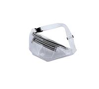 HJUGHPN Marsupio Pacchetti in vita, Borsa da cinghia da donna Beach Trasluc Risolvere Net Fanny Pack impermeabile in vita Custodia in vita(White)