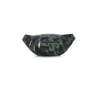 HJUGHPN Marsupio Pacchetti in vita, Borse Bum Camouflage Borse alpinismo Fanny Pack Uomo Pacchetti Zipped Sports Sport Sport Borsa a spalla Borsa per cellulare donna(Green)