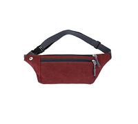 HJUGHPN Marsupio Sacchetto della vita della vita del sacchetto della vita di Oxford della borsa di Oxford Borsa della vita di Oxford in bicicletta Borsa for cintura di fitness regolabile(Rouge)