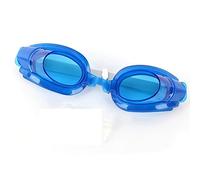 HJUGHPN Occhialini da nuoto da nuoto Tre pezzi Tappi per le orecchie Clip per naso Occhiali di colore casuale Occhiali da piscina Regolabile Adulto Accessori per il nuoto