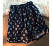 HJUGHPN Pantaloncini da donna Pantaloncini da donna Stampa Semplice Sport Estate Quotidiano Strada Donna Rilassato Confortevole Casual Pantaloni di Base Pantaloncini Casual da Donna (Small)