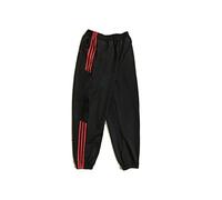 HJUGHPN Piumino da uomo, semplice e alla moda, pantaloni sportivi da uomo, a righe, pantaloni da jogging con coulisse (D, XXL)