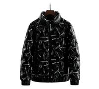 HJUGHPN Piumino invernale da uomo, giacca invernale da uomo, giacca casual invernale da uomo per attività all'aperto (XL)