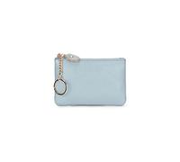 HJUGHPN Portafogli da donna in pelle di vacchetta portamonete da donna alla moda tasca portamonete con portachiavi piccolo portafoglio semplice per donna, Blu, Taglia unica