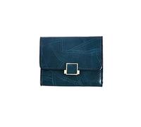 HJUGHPN Portafogli da donna Piccolo Portafoglio Femminile Breve Paragrafo Retrò Moda Studente di Colore Solido Semplice Posizione Multi-carta Portafoglio Portamonete